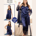 5Pcs Luxury Bridal Nighty Set